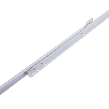 South Main Hardware 22 in. White Coated Steel Euro Bottom Mount Drawer Slides SLIDE-R-22